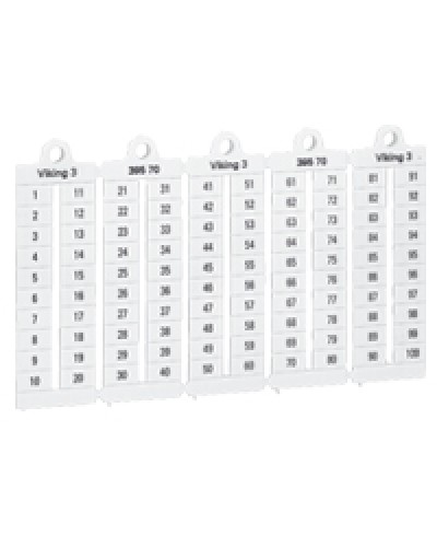 Пластина маркерная Legrand 039509 в Комсомольске-на-Амуре Аксессуары для кабель-канала Pintop.ru