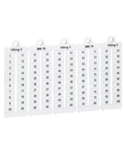 Пластина маркерная Legrand 039517 в Комсомольске-на-Амуре Аксессуары для кабель-канала Pintop.ru