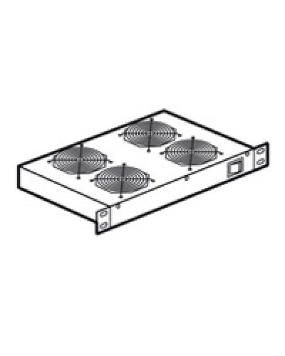 Полка с 4 вентиляторами высотой 1U Legrand 046490 в Комсомольске-на-Амуре Полки для шкафов и стоек Pintop.ru