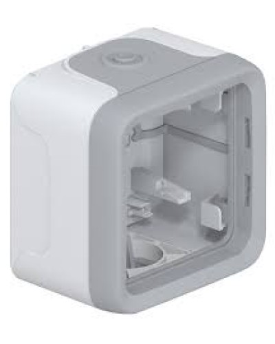 Коробка для накладного монтажа с мембранными сальниками серый 1 пост Plexo Legrand 069651 в Комсомольске-на-Амуре Распределительные коробки Pintop.ru