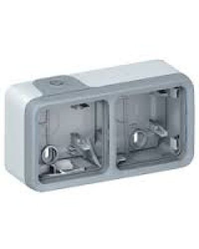 Коробка Plexo 2 поста для накладного монтажа LEGRAND 069672 в Комсомольске-на-Амуре Распределительные коробки Pintop.ru