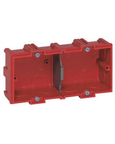 Коробка Batibox встраиваемая 2-местная LEGRAND 080142 в Комсомольске-на-Амуре Распределительные коробки Pintop.ru