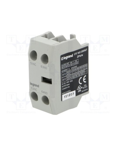 Блок вспомогательных контактов Legrand 416850 в Комсомольске-на-Амуре Дополнительное оборудование для сетей Pintop.ru