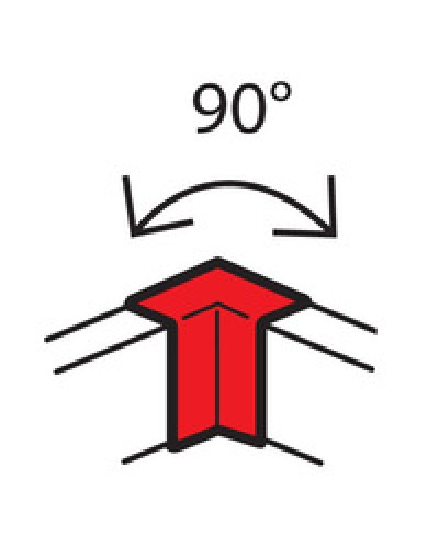 Угол внутренний для кабель-канала METRA 100x50 Legrand (638011) в Комсомольске-на-Амуре Аксессуары для кабель-канала Pintop.ru