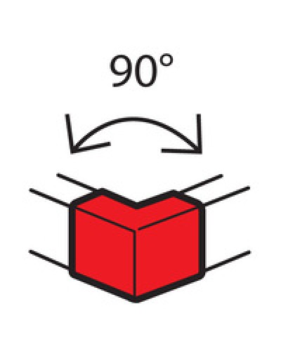 Угол внешний для кабель-канала METRA 100x50 Legrand (638012) в Комсомольске-на-Амуре Аксессуары для кабель-канала Pintop.ru
