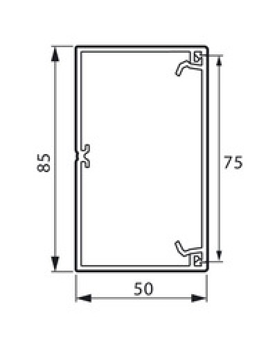 Кабель-канал METRA 85x50 Legrand (638080) в Комсомольске-на-Амуре Кабель-канал Pintop.ru