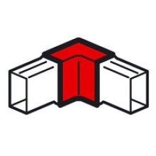 Угол внутренний для кабель-канала METRA 40x40 Legrand (638181)