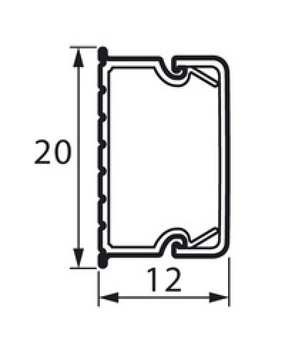 Кабель-канал METRA 20x12 Legrand (638192) в Комсомольске-на-Амуре Кабель-канал Pintop.ru