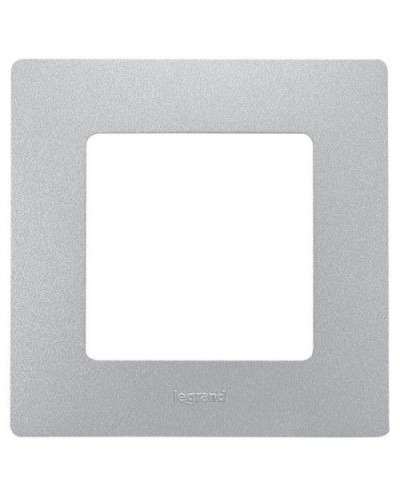 Рамка 1 пост Etika алюминий Legrand 672551 в Комсомольске-на-Амуре Аксессуары для кабель-канала Pintop.ru