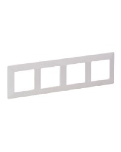 Рамка - Valena™ Life - 4 поста Legrand 754004 в Комсомольске-на-Амуре Аксессуары для кабель-канала Pintop.ru