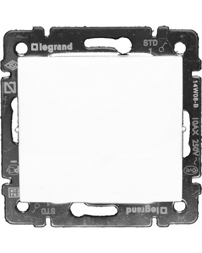Переключатель промежуточный Valena 10 AX 250 В белый Legrand 774407 в Комсомольске-на-Амуре Аксессуары для кабель-канала Pintop.ru