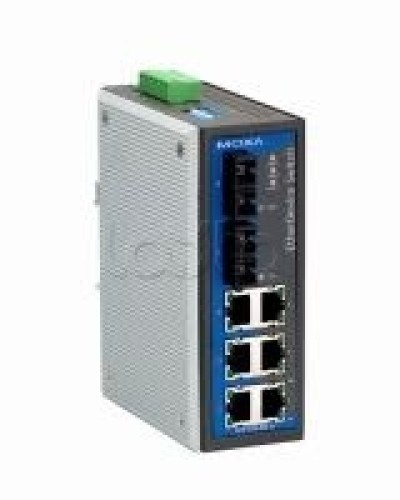 Коммутатор неуправляемый промышленный 8-портовыйMoxa EDS-308-SS-SC-T в Комсомольске-на-Амуре Коммутаторы Pintop.ru