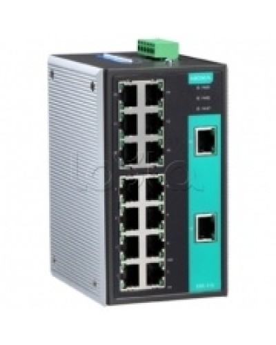 Коммутатор неуправляемый промышленный 16-портовый Moxa EDS-316 в Комсомольске-на-Амуре Коммутаторы Pintop.ru