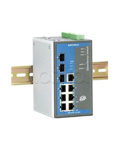 Коммутатор управляемый промышленный 10-портовый Moxa EDS-510A-3SFP в Комсомольске-на-Амуре Коммутаторы Pintop.ru