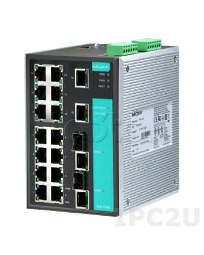 Коммутатор управляемый промышленный 18-портовыйMoxa EDS-518A в Комсомольске-на-Амуре Коммутаторы Pintop.ru