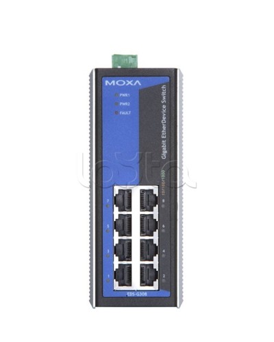 Коммутатор неуправляемый промышленный 8-портовый Moxa EDS-G308 в Комсомольске-на-Амуре Коммутаторы Pintop.ru
