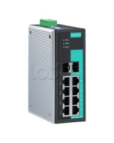 Коммутатор неуправляемый промышленный 6-портовый Moxa EDS-G308-2SFP-T в Комсомольске-на-Амуре Коммутаторы Pintop.ru