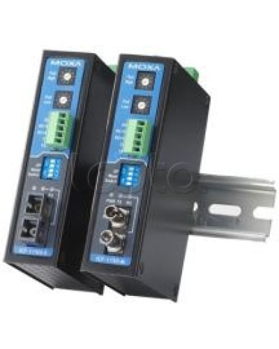 Конвертор RS-232/422/485 в оптику SM (ST) Moxa ICF-1150-S-ST-T в Комсомольске-на-Амуре Дополнительное оборудование для ОПС Pintop.ru