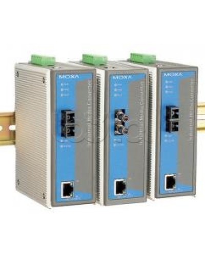 Медиаконвертер Ethernet 10/100BaseTX в 100BaseFX (ST) Moxa IMC-101-M-ST в Комсомольске-на-Амуре Дополнительное оборудование для ОПС Pintop.ru