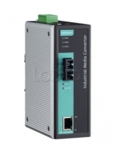 Медиаконвертер Ethernet 10/100BaseTX в 100BaseFX (SC) Moxa IMC-101-S-SC в Комсомольске-на-Амуре Дополнительное оборудование для ОПС Pintop.ru
