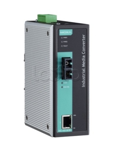 Медиаконвертер Ethernet 10/100BaseTX в 100BaseFX (SC) Moxa IMC-101-S-SC-T в Комсомольске-на-Амуре Дополнительное оборудование для ОПС Pintop.ru