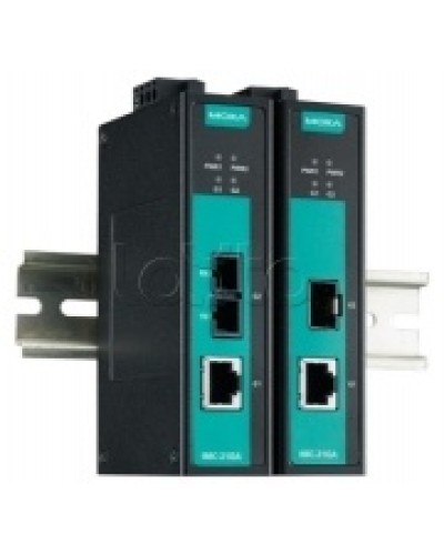 Медиаконвертер Gigabit Ethernet 10/100/1000BaseTX в 100/1000Base (SC) Moxa IMC-21GA-LX-SC в Комсомольске-на-Амуре Медиаконвертеры Pintop.ru