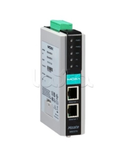 Преобразователь 2-портовый Modbus-RTU/ASCII (RS-232/422/485) в Modbus/TCPMoxa MGate MB3270 в Комсомольске-на-Амуре Дополнительное оборудование для ОПС Pintop.ru
