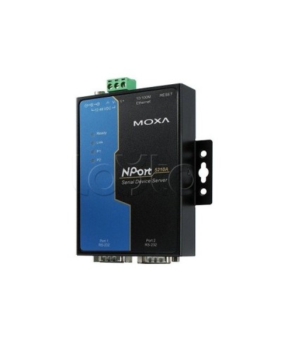 Сервер 2-портовый RS-232 в Ethernet Moxa NPort 5210A в Комсомольске-на-Амуре Дополнительное оборудование для ОПС Pintop.ru