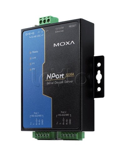 Сервер 2-портовый RS-422/485 в Ethernet Moxa NPort 5230A в Комсомольске-на-Амуре Дополнительное оборудование для ОПС Pintop.ru