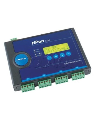 Сервер 4-портовый RS-422/485 в Ethernet Moxa NPort 5430I в Комсомольске-на-Амуре Дополнительное оборудование для ОПС Pintop.ru