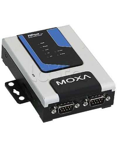 Сервер 2-портовый RS-232/422/485 в Ethernet Moxa NPort 6250-T в Комсомольске-на-Амуре Дополнительное оборудование для ОПС Pintop.ru