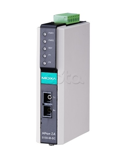 Сервер 1-портовый RS-232/422/485 в Ethernet Moxa NPort IA-5150-S-SC-T в Комсомольске-на-Амуре Дополнительное оборудование для ОПС Pintop.ru