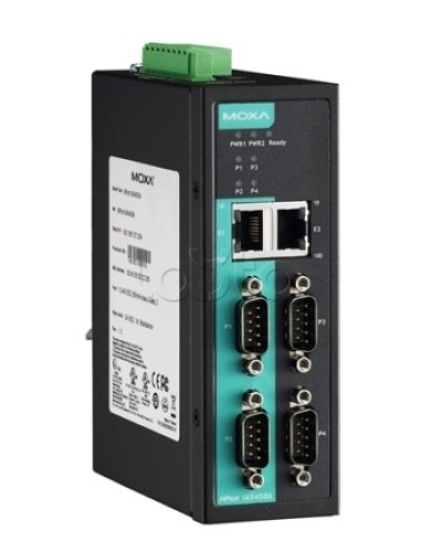 Сервер 4-портовый RS-232/422/485 в Ethernet Moxa NPort IA-5450AI-T в Комсомольске-на-Амуре Дополнительное оборудование для ОПС Pintop.ru