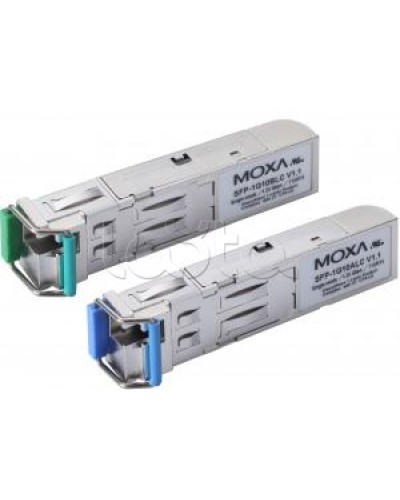 Трансивер-SFP одножильный (WDM) Moxa SFP-1G10BLC-T в Комсомольске-на-Амуре Модули SFP/XFP/GBIC Pintop.ru