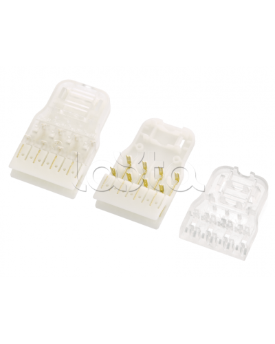 Коммутационный коннектор NIKOMAX NMC-CP110UD4-WT-10 в Комсомольске-на-Амуре Коннекторы Pintop.ru