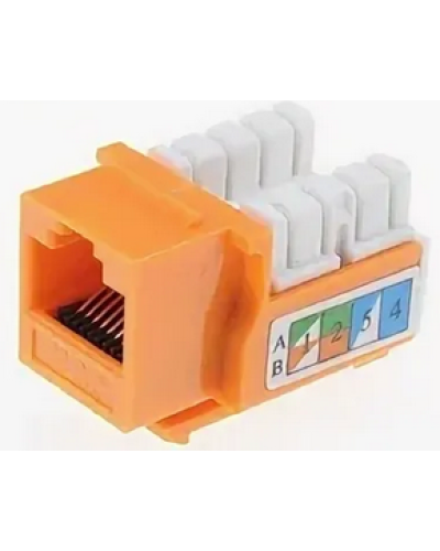 Модуль-вставка NIKOMAX (NMC-KJUE2-FT-OR) в Комсомольске-на-Амуре Модули Keystone Pintop.ru