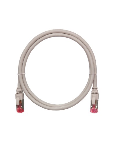 Шнур коммутационный 2хRJ45/8P8C F/UTP кат.5е (NMC-PC4SD55B-100-C-GY) NIKOMAX (10 м) в Комсомольске-на-Амуре Патчкорды (медные) Pintop.ru