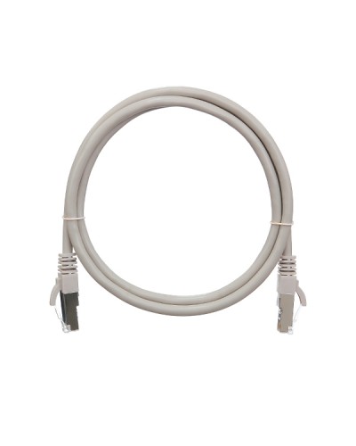 Шнур коммутационный 2хRJ45/8P8C S/FTP кат.6 (NMC-PC4SE55B-100-GY) NIKOMAX (10 м) в Комсомольске-на-Амуре Патчкорды (медные) Pintop.ru