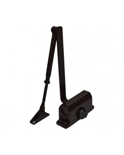 Доводчик дверной с рычажной тягой DC-065 EN3/4/5, чёрный NOTEDO DC065BL в Комсомольске-на-Амуре Доводчики Pintop.ru