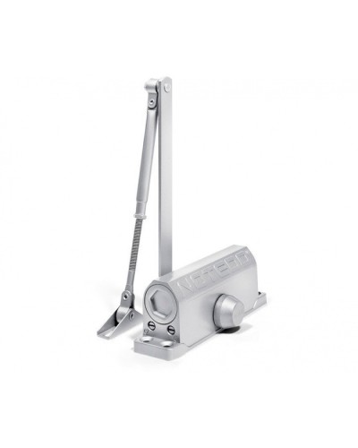 Доводчик дверной с рычажной тягой DC-065 EN3/4/5, серебро NOTEDO DC065S в Комсомольске-на-Амуре Доводчики Pintop.ru