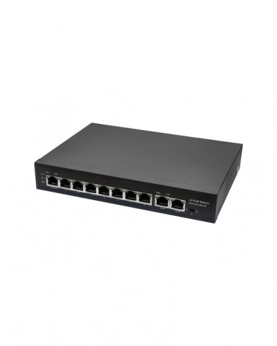 PoE коммутатор Fast Ethernet на 10 RJ45 портов NST NS-SW-8F2F-P в Комсомольске-на-Амуре Коммутаторы Pintop.ru