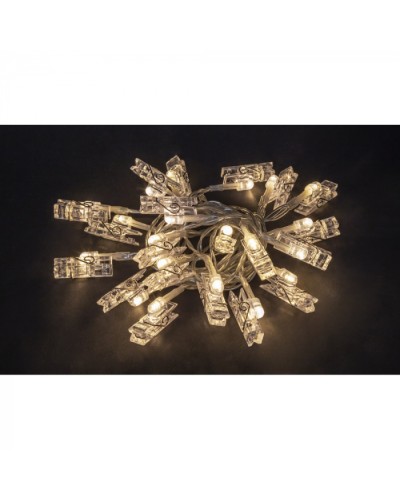 Гирлянда Navigator 95 067 NGF-D048-01 (прищепки CW 4.5м) в Комсомольске-на-Амуре Источники света(Лампы) Pintop.ru