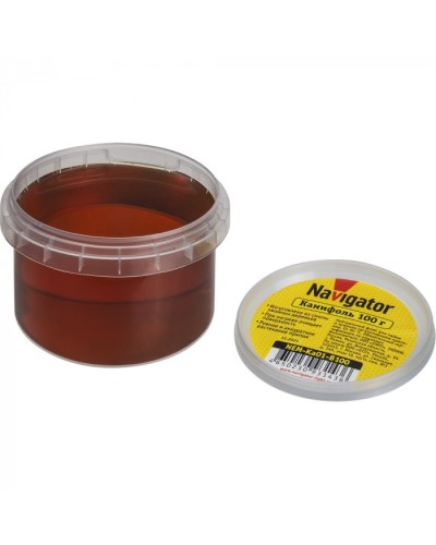 Канифоль Navigator 93 143 NEM-Ka01-B100 (100 гр) в Комсомольске-на-Амуре Аксессуары для кабель-канала Pintop.ru