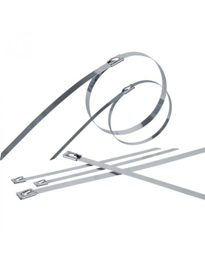 Хомуты стальные Navigator 82 392 NCT-S-079-200-50 (50 шт/упак) в Комсомольске-на-Амуре Стяжки-хомуты Pintop.ru