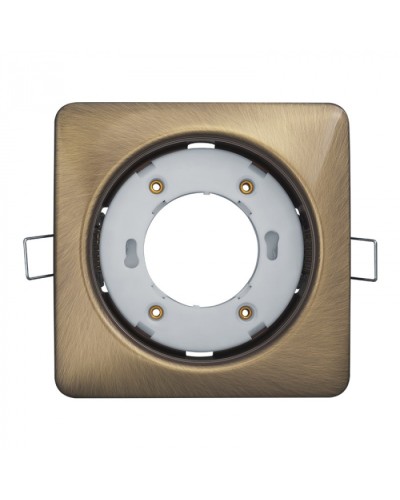 Светильник Navigator 93 025 NGX-S2-007-GX53 (Квадрат черненая бронза) в Комсомольске-на-Амуре Светильники Pintop.ru