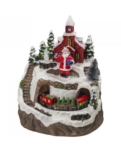 Светильник Navigator 95 075 NSL-60 (музыкальный - Дед мороз и новогодний поезд) в Комсомольске-на-Амуре Светильники Pintop.ru