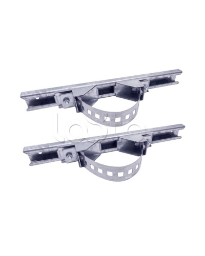 Комплект крепления на столб для станций 400-600 мм OSNOVO в Комсомольске-на-Амуре Кронштейны и адаптеры для камер и мониторов Pintop.ru