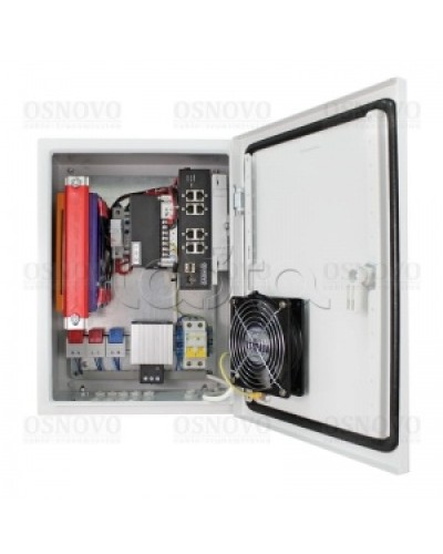 Cтанция базовая, уличная OSNOVO OS-34TB1 в Комсомольске-на-Амуре Блоки питания для кожухов и камер Pintop.ru