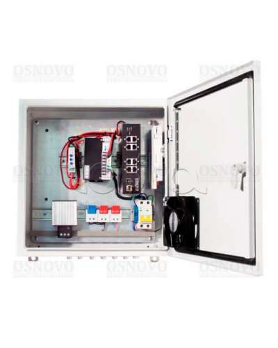 Cтанция базовая, уличная OSNOVO OS-44T1 в Комсомольске-на-Амуре Блоки питания для кожухов и камер Pintop.ru