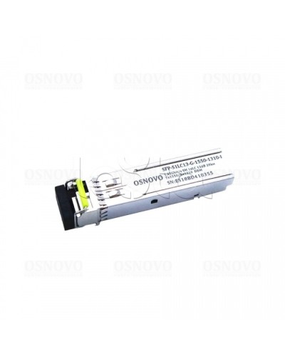 SFP Модуль OSNOVO SFP-S1LC13-G-1550-1310-I в Комсомольске-на-Амуре Модули SFP/XFP/GBIC Pintop.ru